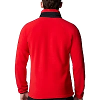 Columbia Georgia Bulldogs Big  Tall Flanker IV Fleece Raglan Full-Zip Jacket