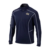 Columbia Georgia Tech Yellow Jackets Omni-Wick Shotgun Quarter-Zip Pullover