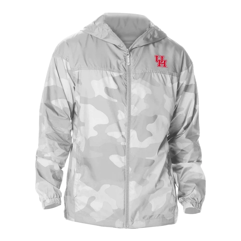 Columbia Houston Cougars Flash Challenger Novelty Omni-Tech Full-Zip Windbreaker Jacket