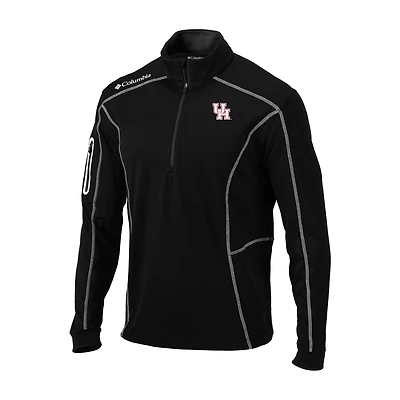 Columbia Houston Cougars Omni-Wick Shotgun Quarter-Zip Pullover