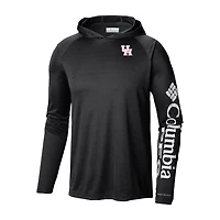Columbia Houston Cougars Terminal Tackle Omni-Shade Lightweight Pullover Hoodie