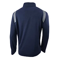 Columbia Illinois Fighting Illini Omni-Wick Oakland Downs Quarter-Zip Top