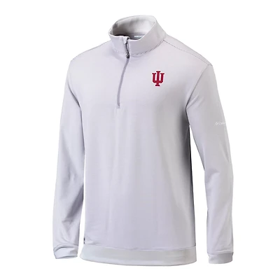 Columbia Indiana Hoosiers Omni-Wick Even Lie Quarter-Zip Top