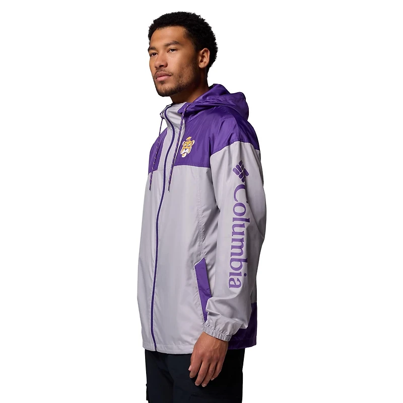 Columbia LSU Tigers Flash Challenger II Windbreaker