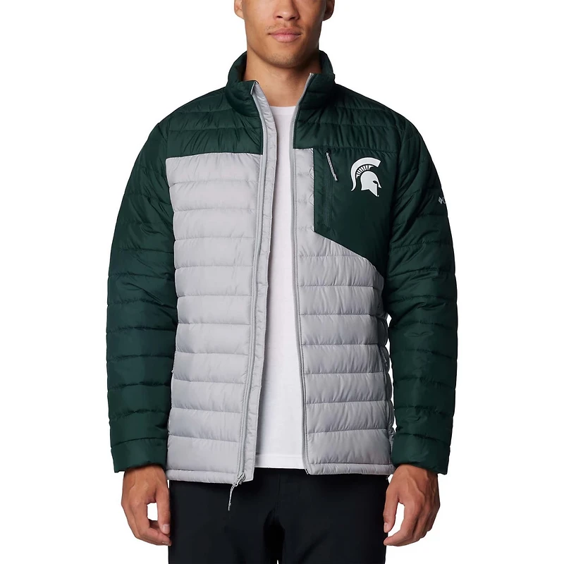 Columbia Michigan State Spartans Double Blitz Omni-Heat Infinity Insulated Full-Zip Jacket