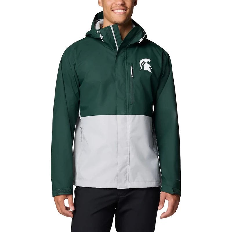 Columbia Michigan State Spartans Field Bound Omni-Tech Full-Zip Jacket
