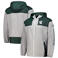 Columbia Michigan State Spartans Flash Challenger II Omni-Shade Full-Zip Windbreaker Jacket