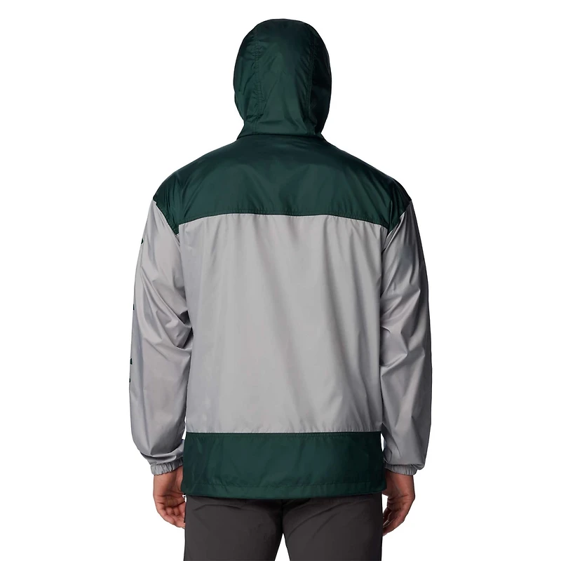 Columbia Michigan State Spartans Flash Challenger Omni-Shade Full-Zip Windbreaker Hoodie Jacket