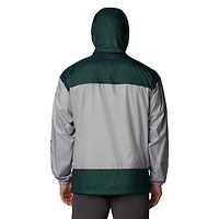 Columbia Michigan State Spartans Flash Challenger Omni-Shade Full-Zip Windbreaker Hoodie Jacket