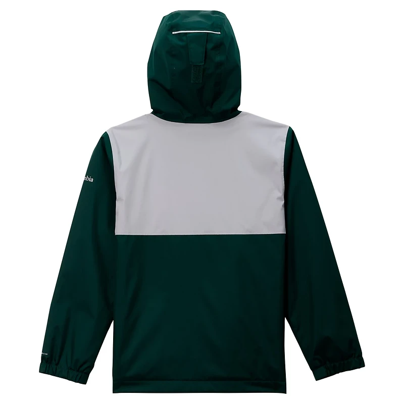 Columbia Michigan State Spartans Rainy Fields Lined Omni-Tech Full-Zip Hoodie Jacket