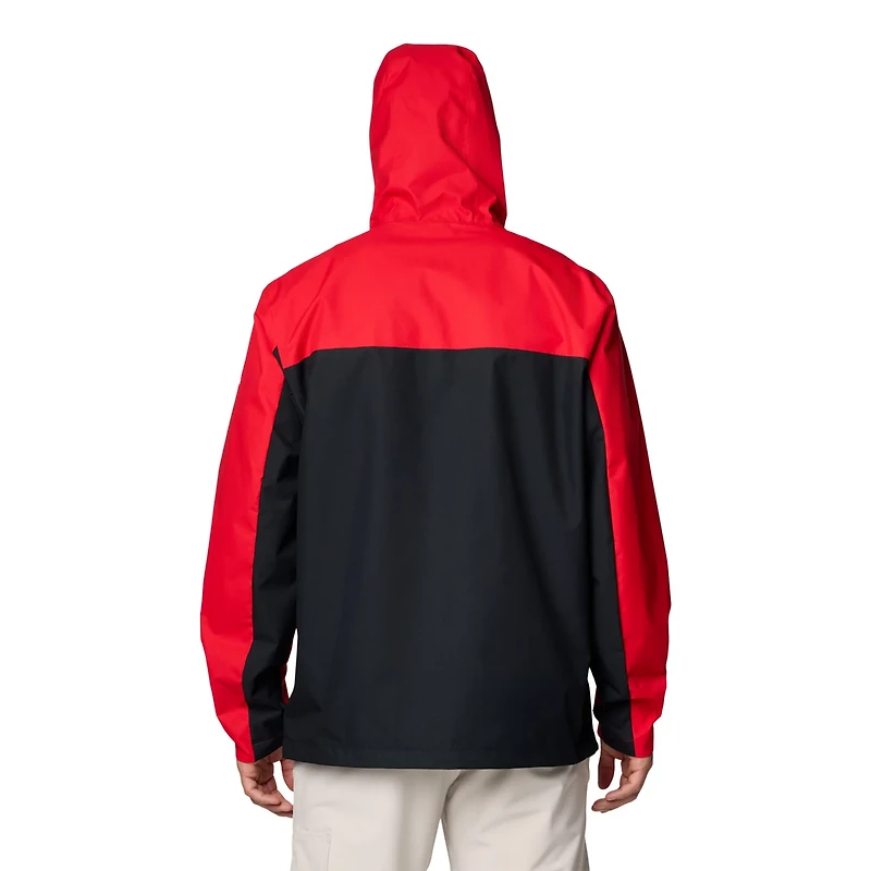 Columbia Nebraska Huskers Field Bound Omni-Tech Full-Zip Jacket