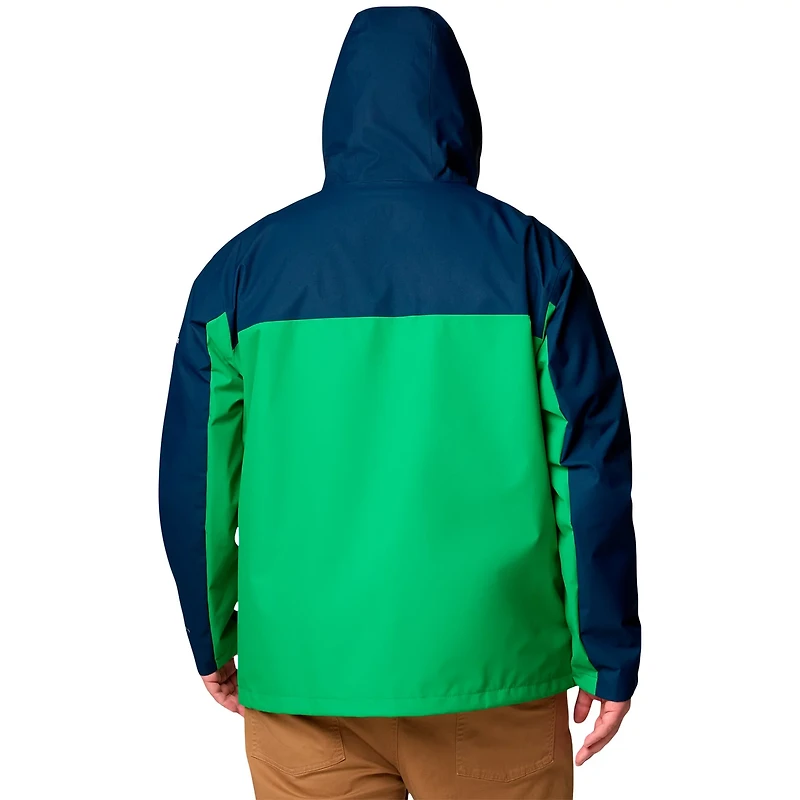 Columbia Notre Dame Fighting Irish Big  Tall Field Bound Omni-Tech Full-Zip Jacket