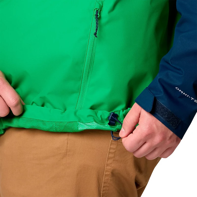 Columbia Notre Dame Fighting Irish Big  Tall Field Bound Omni-Tech Full-Zip Jacket