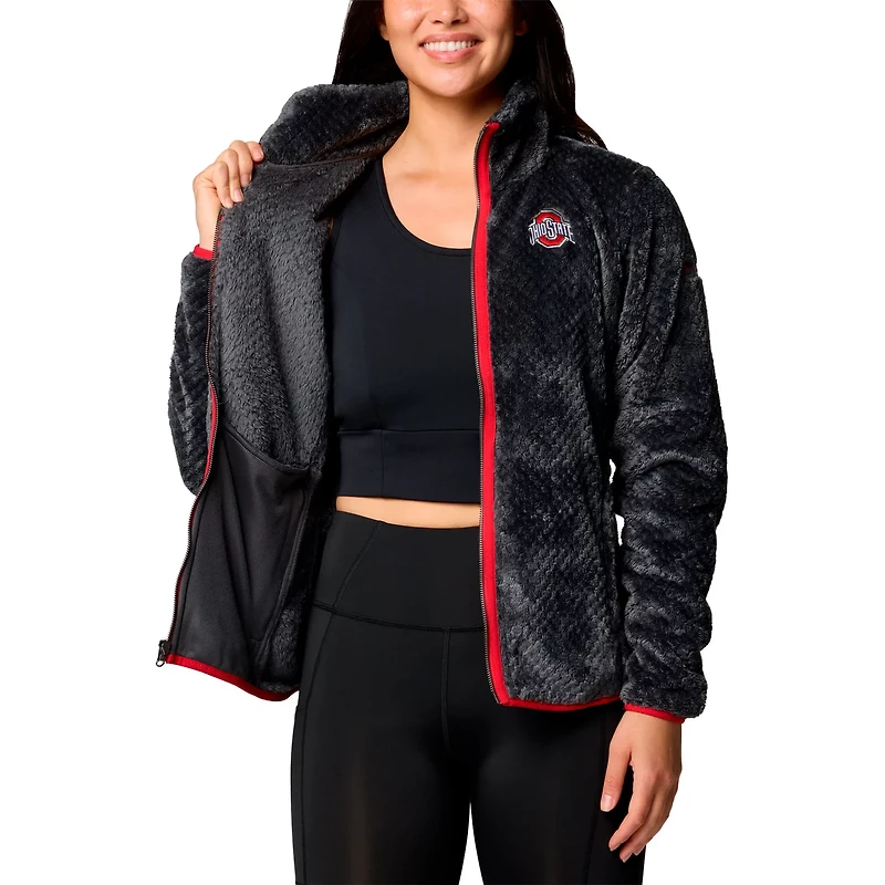 Columbia Ohio State Buckeyes Fireside II Sherpa Full-Zip Jacket