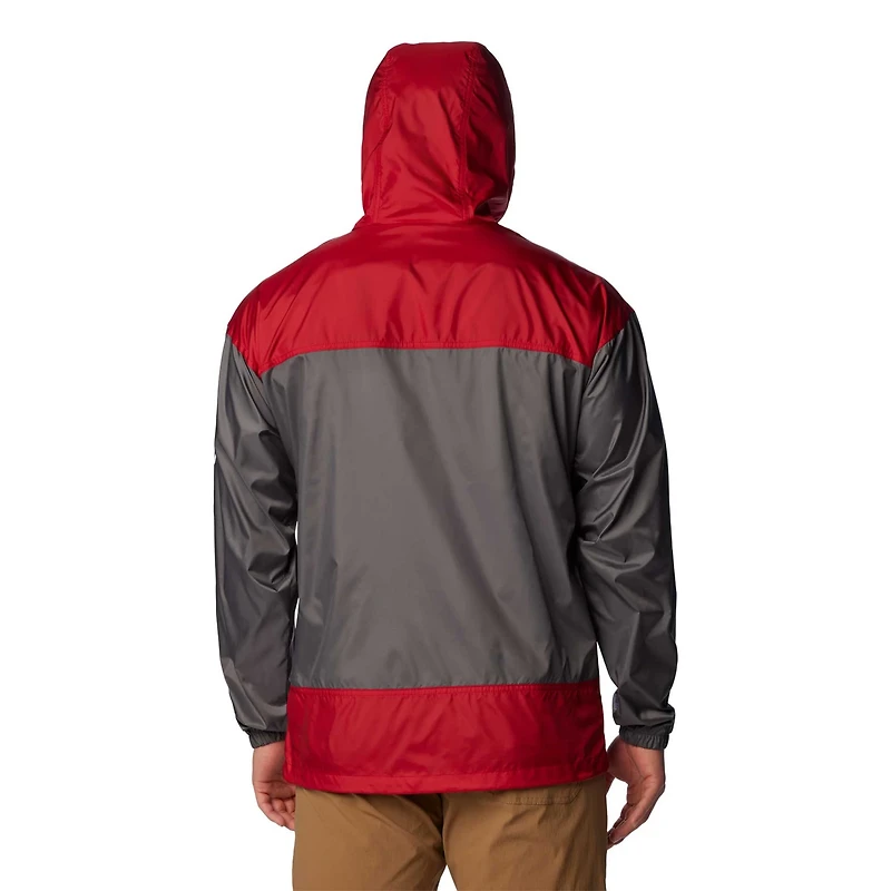Columbia Oklahoma Sooners Flash Challenger Omni-Shade Full-Zip Windbreaker Hoodie Jacket