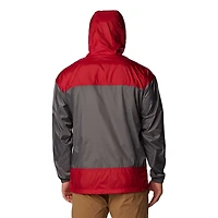 Columbia Oklahoma Sooners Flash Challenger Omni-Shade Full-Zip Windbreaker Hoodie Jacket