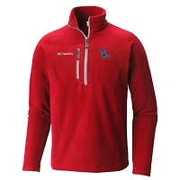 Columbia Ole Miss Rebels Fast Trek III Half-Zip Fleece Jacket