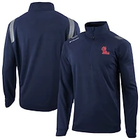 Columbia Ole Miss Rebels Omni-Wick Oakland Downs Quarter-Zip Top
