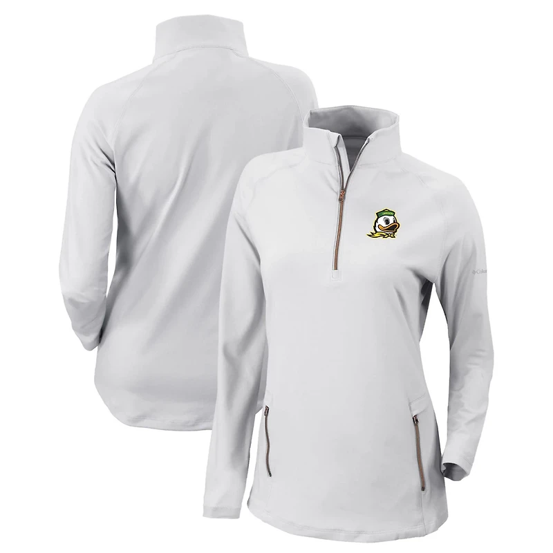 Columbia Oregon Ducks Outward Nine Omni-Wick Quarter-Zip Jacket