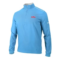Columbia Powder Ole Miss Rebels Omni-Wick Bogey's Paradise Quarter-Zip Top