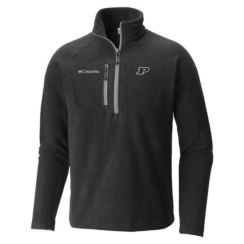 Columbia Purdue Boilermakers Fast Trek III Half-Zip Fleece Jacket