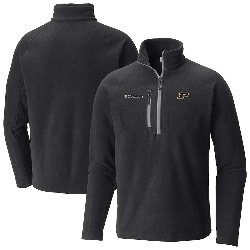Columbia Purdue Boilermakers Fast Trek III Half-Zip Fleece Jacket