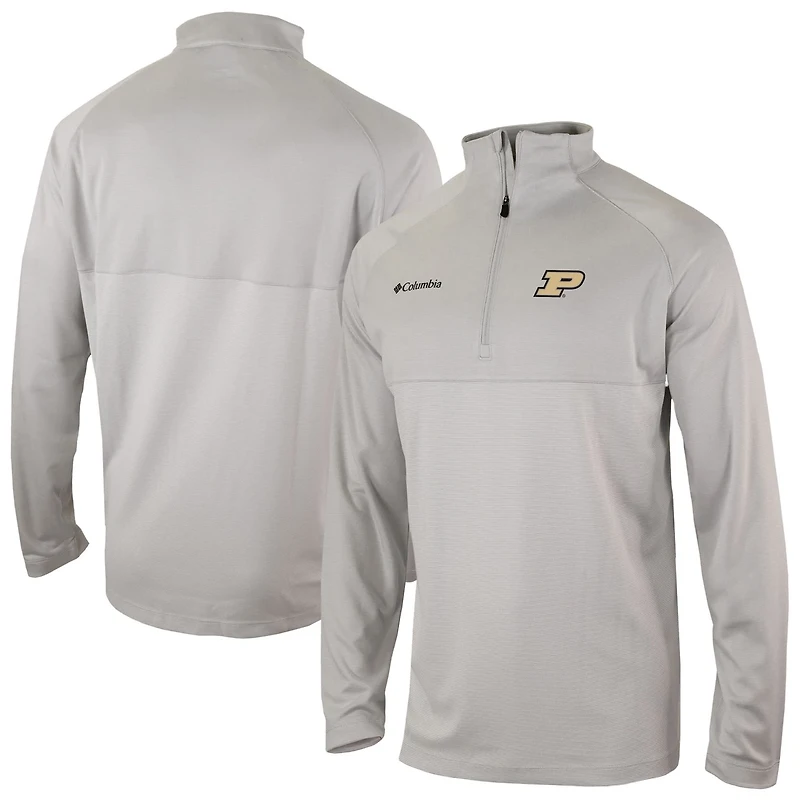 Columbia Purdue Boilermakers Omni-Wick Raglan Rockin' It Quarter-Zip Top
