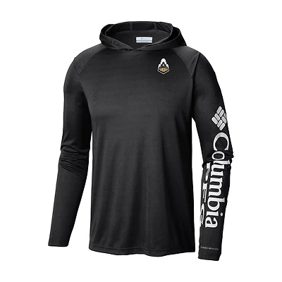 Columbia Purdue Boilermakers Terminal Tackle Omni-Shade Lightweight Pullover Hoodie