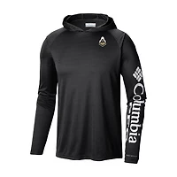 Columbia Purdue Boilermakers Terminal Tackle Omni-Shade Lightweight Pullover Hoodie