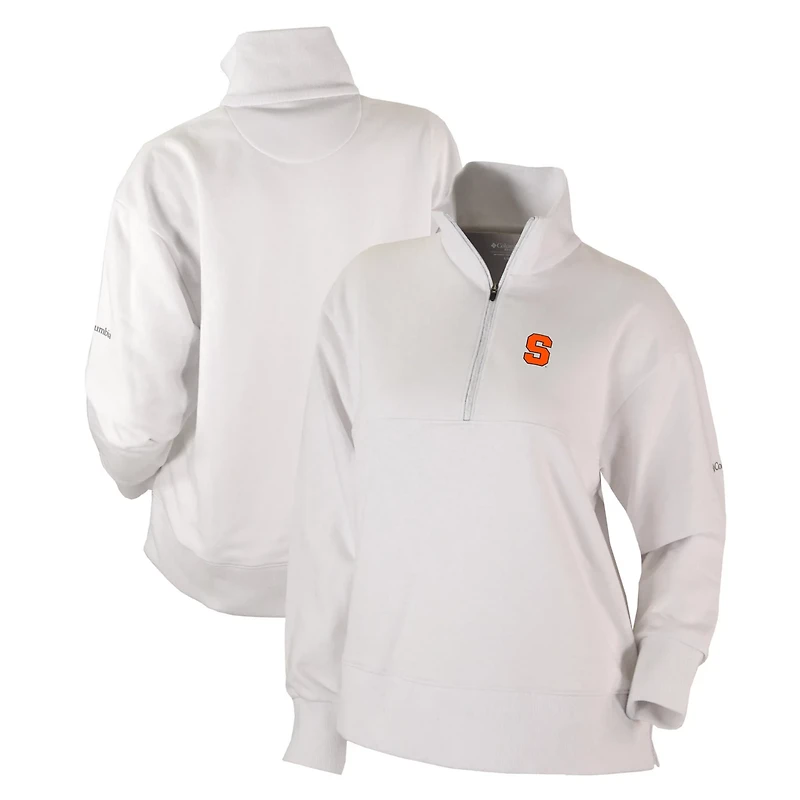 Columbia Syracuse Orange Birchwood Hills Omni-Wick Quarter-Zip Sweatshirt