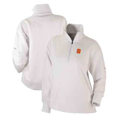 Columbia Syracuse Orange Birchwood Hills Omni-Wick Quarter-Zip Sweatshirt