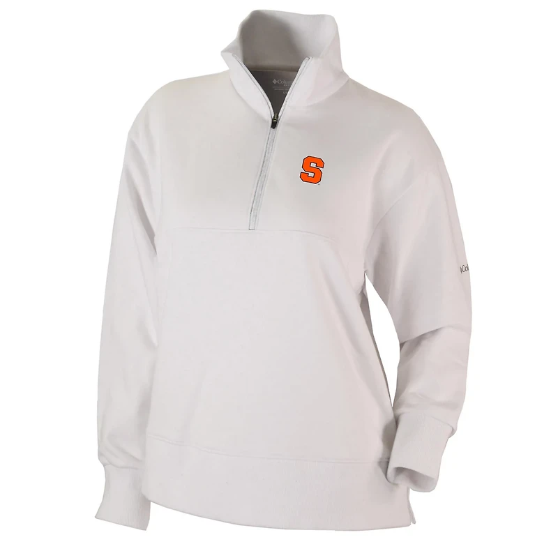 Columbia Syracuse Orange Birchwood Hills Omni-Wick Quarter-Zip Sweatshirt