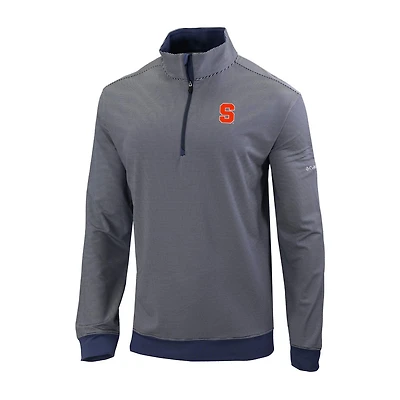 Columbia Syracuse Orange Omni-Wick Even Lie Quarter-Zip Top