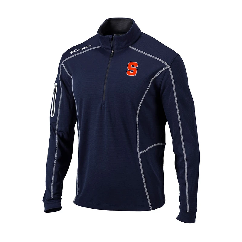 Columbia Syracuse Omni-Wick Shotgun Quarter-Zip Pullover