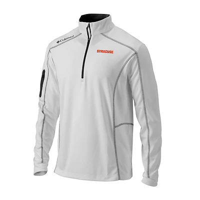 Columbia Syracuse Orange Omni-Wick Shotgun Quarter-Zip Pullover