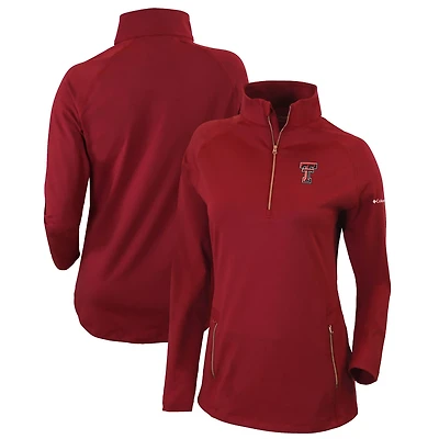 Columbia Texas Tech Raiders Outward Nine Omni-Wick Quarter-Zip Jacket