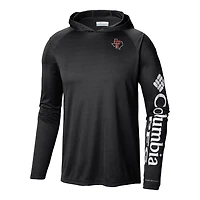 Columbia Texas Tech Raiders Terminal Tackle Omni-Shade Lightweight Pullover Hoodie