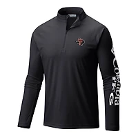Columbia Texas Tech Red Raiders Terminal Tackle Omni-Wick Quarter-Zip Top