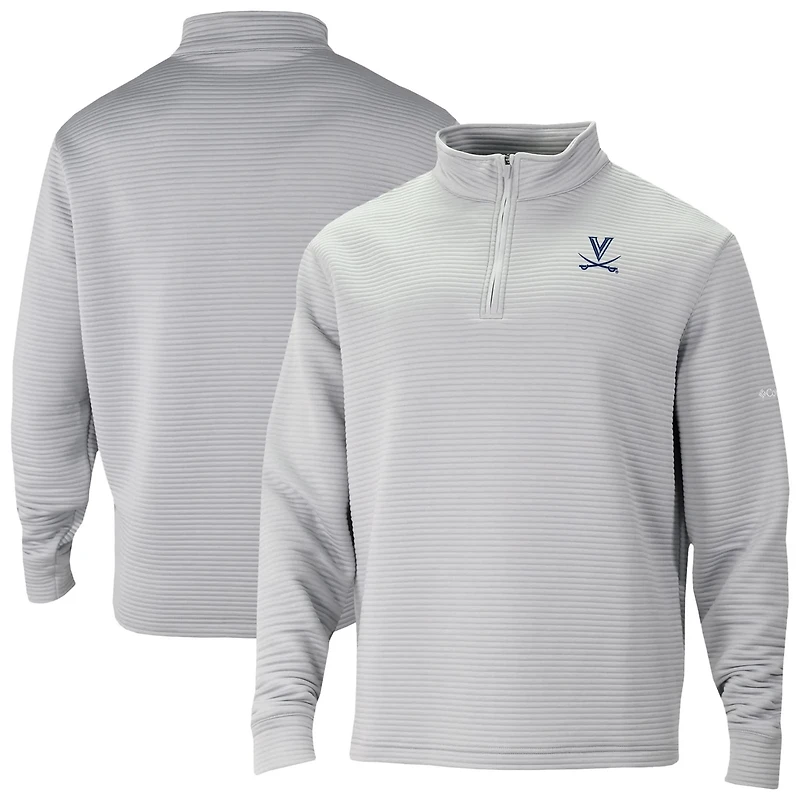 Columbia Virginia Cavaliers Omni-Wick Pack It Up Quarter-Zip Top