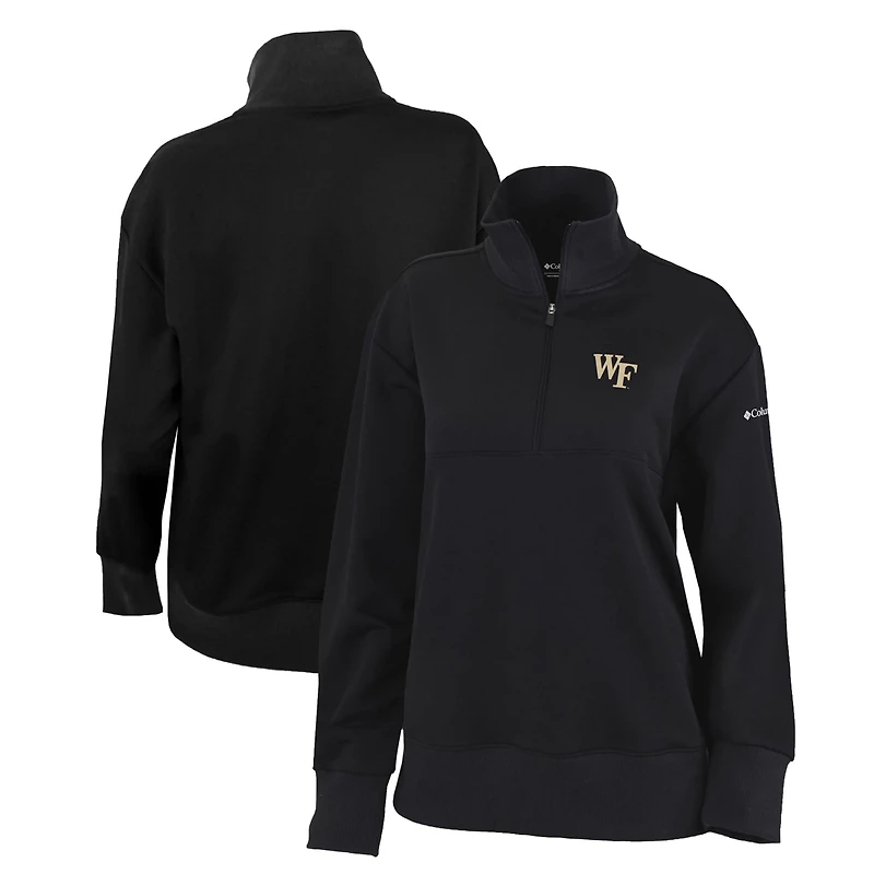 Columbia Wake Forest Demon Deacons Birchwood Hills Omni-Wick Quarter-Zip Sweatshirt