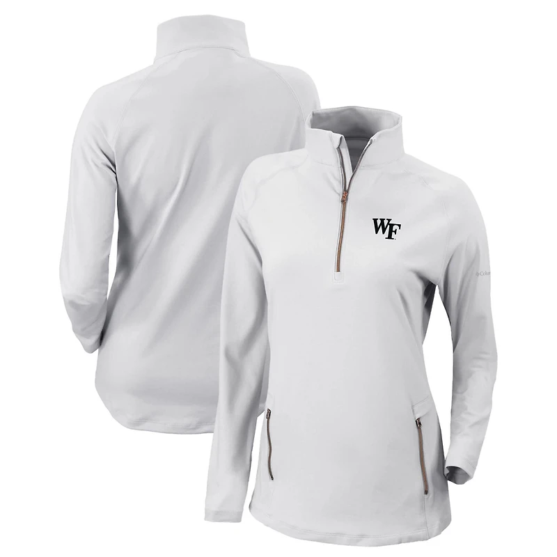 Columbia Wake Forest Demon Deacons Outward Nine Omni-Wick Quarter-Zip Jacket