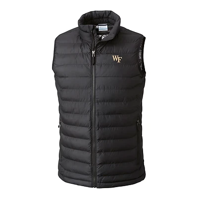 Columbia Wake Forest Demon Deacons Powder Lite Omni-Heat Full-Zip Vest