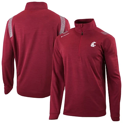 Columbia Washington State Cougars Oakland Downs Quarter-Zip Top