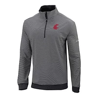 Columbia Washington State Cougars Omni-Wick Even Lie Quarter-Zip Top