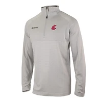 Columbia Washington State Cougars Omni-Wick Raglan Rockin' It Quarter-Zip Top