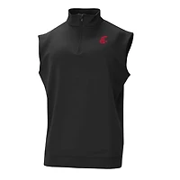 Columbia Washington State Cougars Omni-Wick Wickhams Hills Quarter-Zip Vest