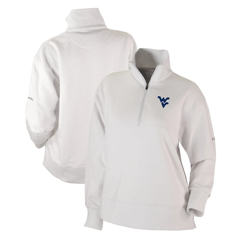 Columbia West Virginia Mountaineers Birchwood Hills Omni-Wick Quarter-Zip Sweatshirt