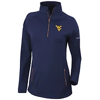 Columbia West Virginia Mountaineers Outward Nine Omni-Wick Quarter-Zip Jacket