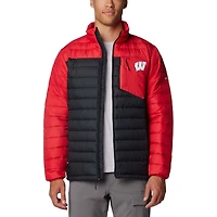 Columbia Wisconsin Badgers Double Blitz Omni-Heat Infinity Insulated Full-Zip Jacket