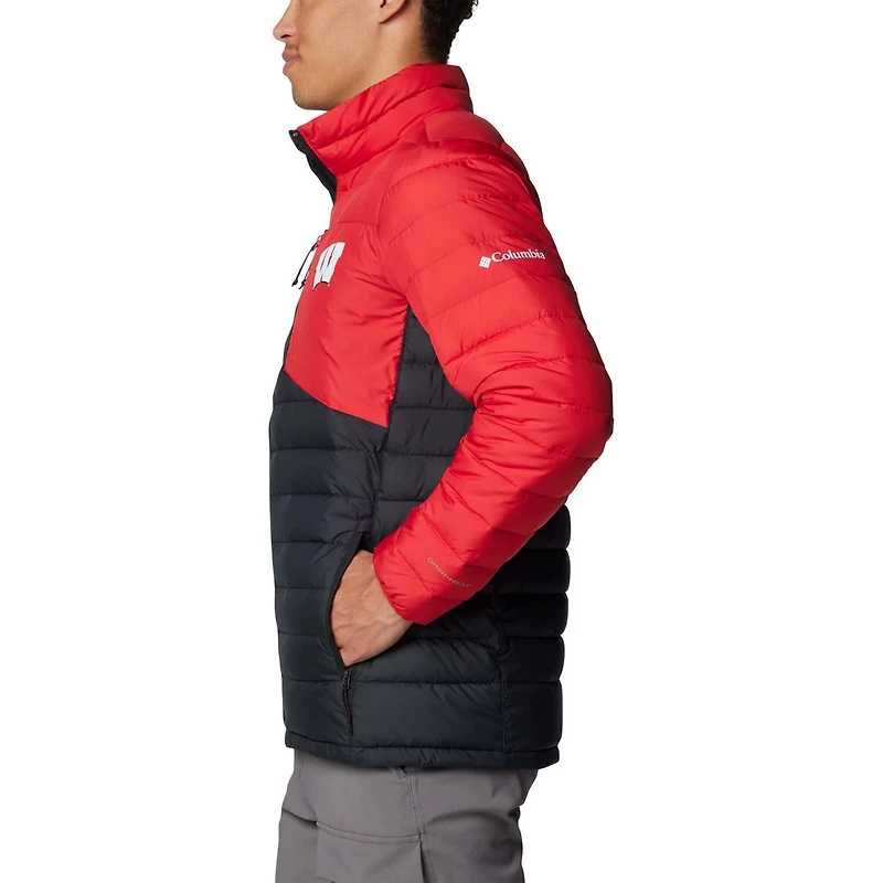 Columbia Wisconsin Badgers Double Blitz Omni-Heat Infinity Insulated Full-Zip Jacket